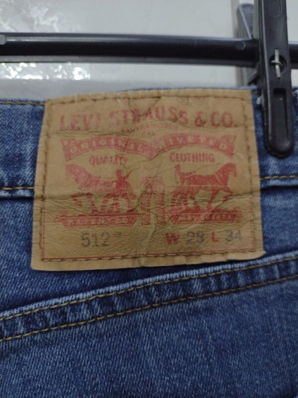 Calça jeans masculina Levis n. 38 - Imagem 3