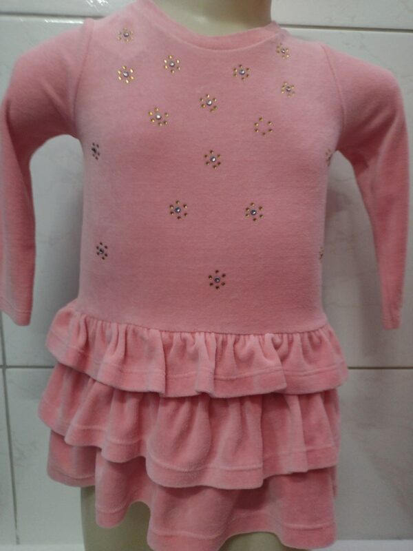 Vestido Infantil Le Petit n. 2 em Plush